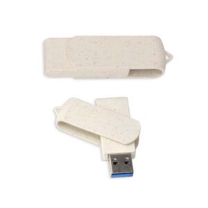 Straw Swivel USB Flash Drive