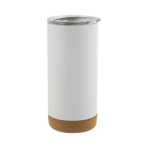 SUSTA – Double Wall Stainless Steel Travel Mug with Eco Cork Base (480ml)