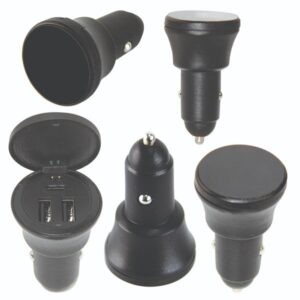 3-Port Fast Car Charger (USB-A 22.5W + USB-C 30W)