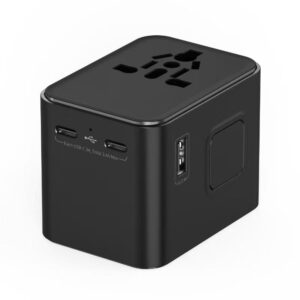 Universal Travel Adapter (2 USB-C + 2 USB-A, 17W)