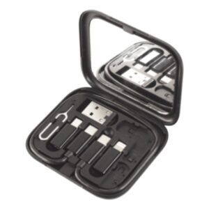 4-in-1 Charging Cable Kit (Storage Box + Phone Stand)