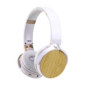 Bluetooth Headphones with Bamboo Detail (300mAh)