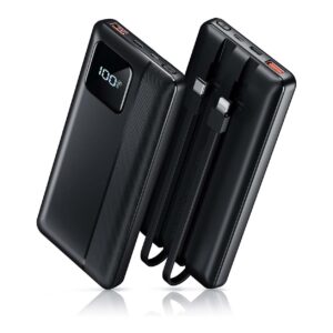Power Bank with Digital LCD Display (10000mAh)