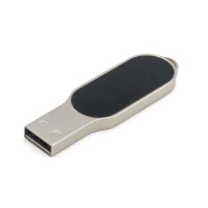 Oval Light-Up Metal USB Flash Drive (16GB, USB 2.0)