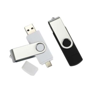 OTG Swivel USB Flash Drive (Type-C to USB-A)