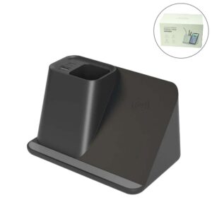 Desktop Pen Holder with 5W Wireless Charging (Recycled Plastic)