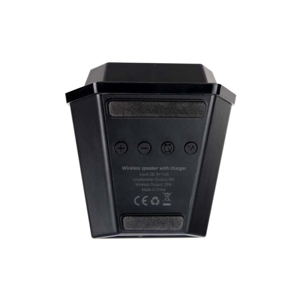 tg wc 30 15w wireless charger bluetooth speaker digital clock 5 15W Wireless Charger + Bluetooth Speaker with Digital Clock (ABS) - Image 5