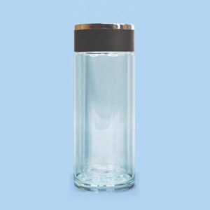 Transparent Glass Juice Bottle