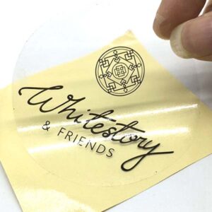 PVC Transparent Stickers / Clear Stickers