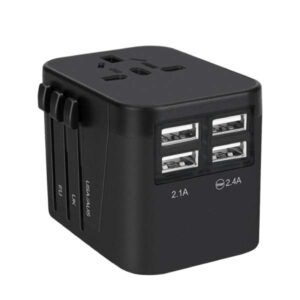 Uprade 4 USB Port Travel Adapter