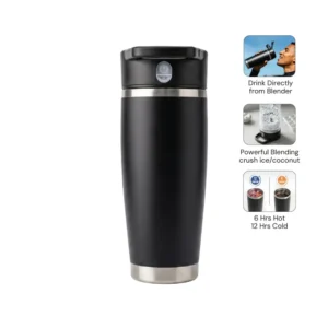 VERDRO – Portable Blender Vacuum Bottle-Blend & Sip Travel Tumbler (600ml)