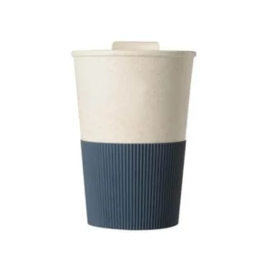 VIRELO – Wheat Straw Reusable Mug with Silicone Grip (350ml)