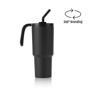 VORNIX – Recycled Stainless Steel Tumbler with 360° Branding (900ml)
