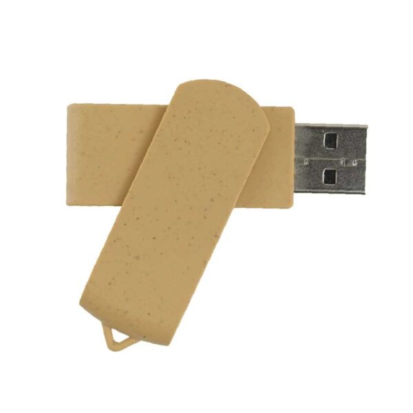 wheat straw swivel usb flash drives TG FD 122 open Wheat Straw Swivel USB Flash Drives - Image 3