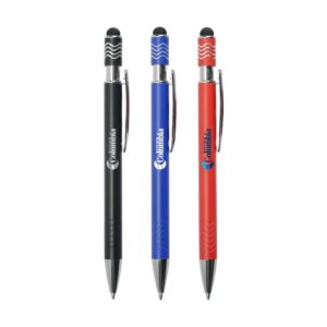 Metal Stylus Spinner Pen (Wave Top, 150 mm)