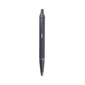 Soft Touch Metal Ballpoint Pen (Blue Ink)