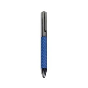 Luxury Chrome Twist-Action Metal Ballpoint Pen With Clip
