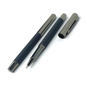 Luxury Chrome Metal Ballpoint Pen With Cap & Clip