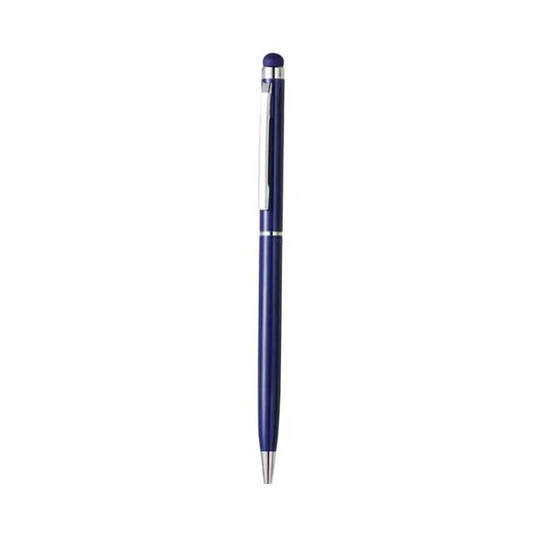 wi mp 59 extra slim aluminium twist action pen with stylus blue refill blu Extra-Slim Aluminium Twist-Action Ball Pen With Stylus (Blue Refill) - Image 6