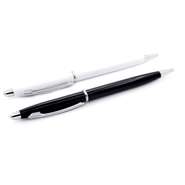 wi mp 64 slim twist action metal ballpoint pen main Slim Twist-Action Metal Ballpoint Pen (140 x 12 mm)