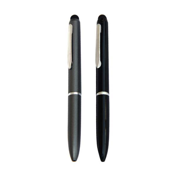 wi mp 66 twist action ballpoint pen with stylus chrome clip main Twist-Action Ballpoint Pen With Stylus & Chrome Clip (132 x 14 mm)