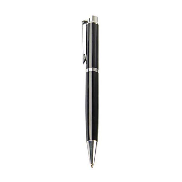 wi mp 69 metal body twist action ballpoint pen blk Metal Body Twist-Action Ballpoint Pen (137 x 10 mm) - Image 2