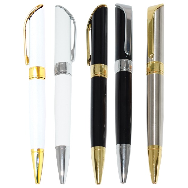 wide barrel chrome twist ball pen wt mp 61 main2 Wide-Barrel Chrome Twist Ball Pen