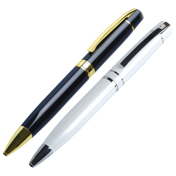 wide body chrome twist ball pen wt mp 51 main Wide-Body Chrome Twist Ball Pen