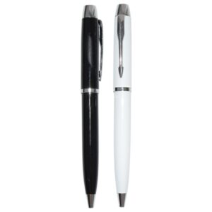Wide-Body Chrome Twist Ball Pen