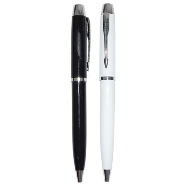 wide body chrome twist ball pen wt mp 65 main Wide-Body Chrome Twist Ball Pen