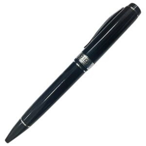 Wide-Grip Chrome Twist Ball Pen