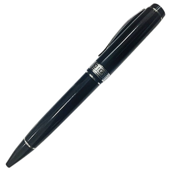 wide grip chrome twist ball pen wt mp 63 blk Wide-Grip Chrome Twist Ball Pen - Image 2