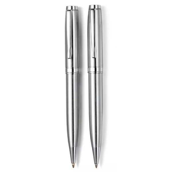wide grip luxury chrome twist ball pen wt mp 67 main2 Wide-Grip Luxury Chrome Twist Ball Pen