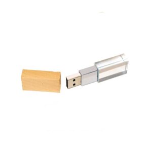 Wooden Crystal USB Flash Drive